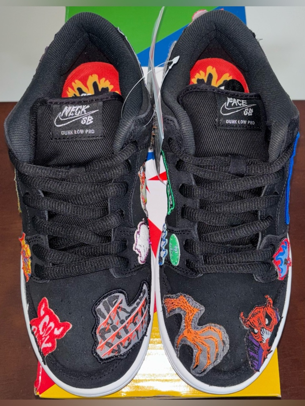 Nike Dunk SB Low Pro QS Neckface Mens Size 7 Brand New With Box - Picture 2 of 5